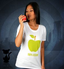 Damen T-Shirt 100% Vegan