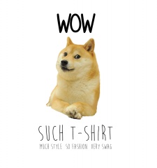 T-Shirt Doge Meme - Wow Such T-Shirt