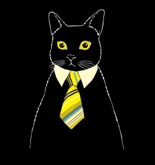 T-Shirt The Business Cat