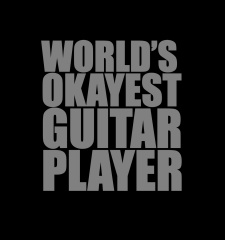 T-Shirt World's Okayest Guitar Player