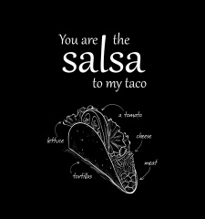 T-Shirt You Are The Salsa To My Taco