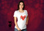 T-Shirt Liebe trifft den Lippenstift