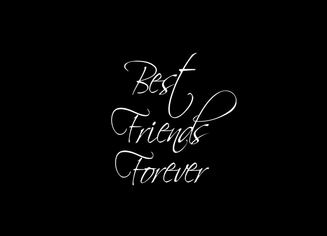 Design BFF Best Friends Forever Scripted
