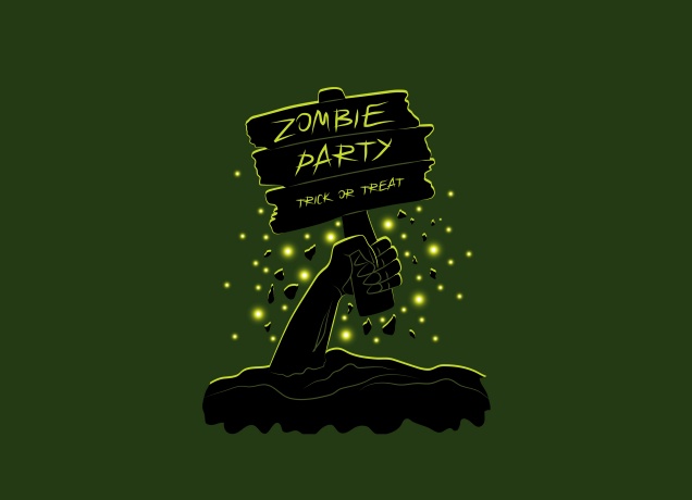 T-Shirt Halloween Zombie Party