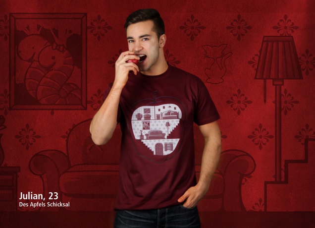 Herren T-Shirt Home Sweet Home