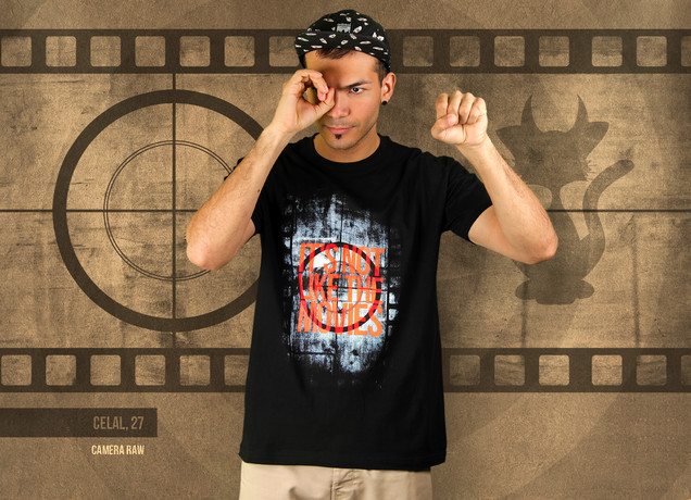 Herren T-Shirt It's Not Like The Movies