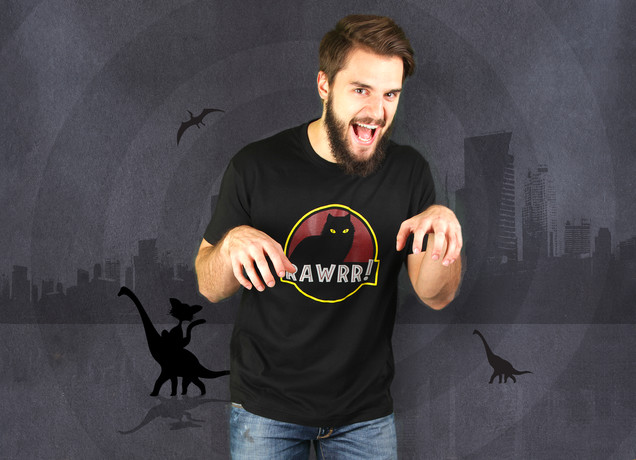 Jurassic Cat T-Shirt