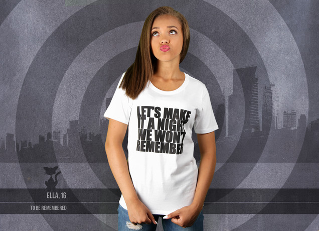 Damen T-Shirt Let's Make It A Night We Won't Remember