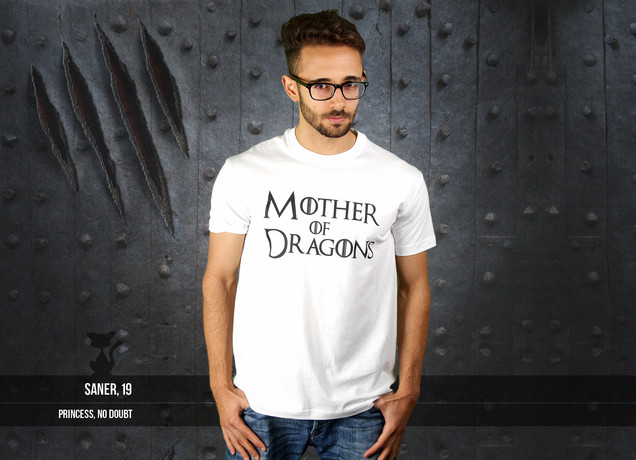 Herren T-Shirt Mother Of Dragons