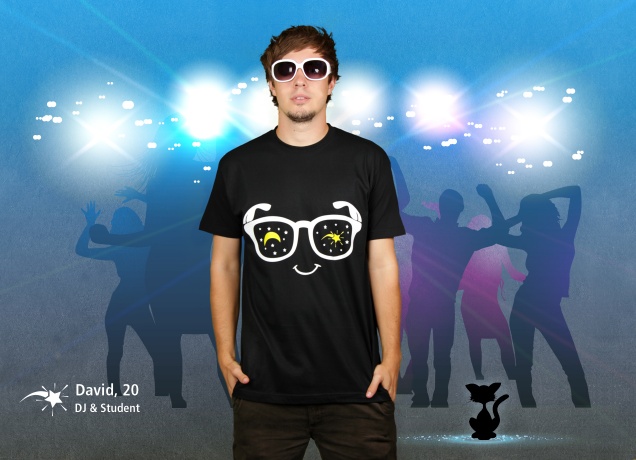 Partybrille T-Shirt