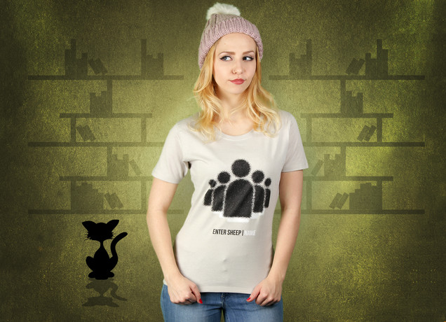 Damen T-Shirt Social Personality