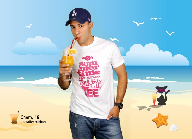 Herren T-Shirt Summertime