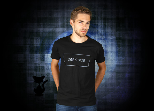 Herren T-Shirt The Dork On The Dark Side