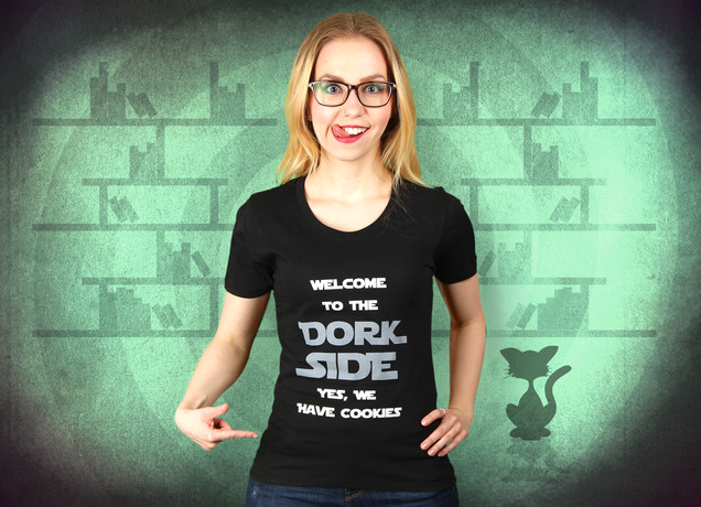 Damen T-Shirt Welcome To The Dork Side