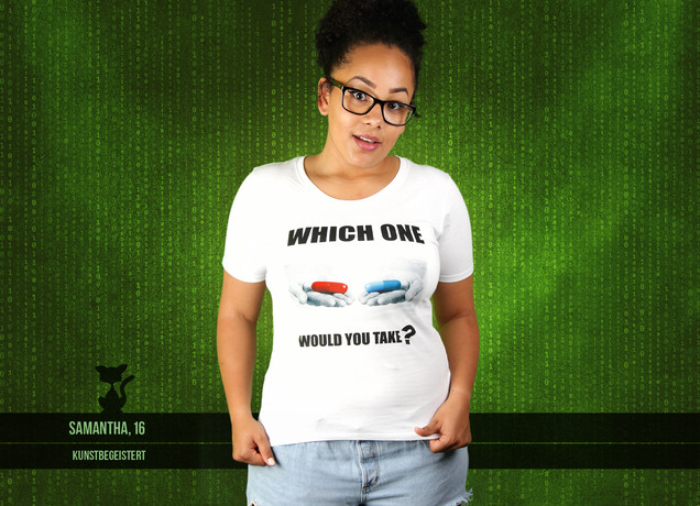 Damen T-Shirt Wich One Would You Take