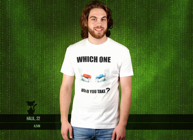 Herren T-Shirt Wich One Would You Take